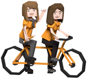 Designdoppel Tandem