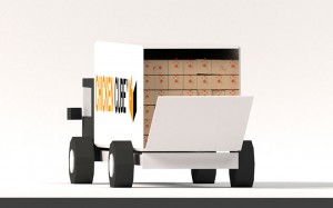 Chicken Cube Ausladen