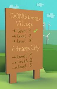 Wind Power Race App Schild