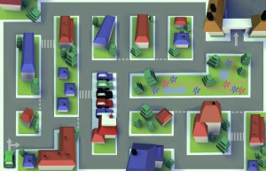 Wind Power Race App Stadt