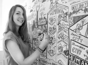 Renate Pommerening Designdoppel Illustration Graphic Recording F