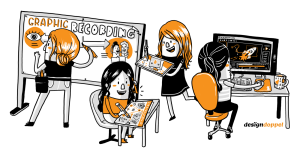 Designdoppel Graphic Recording Illustration und Animation