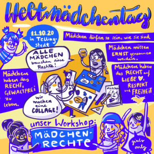 Weltmädchentag Graphic Recording Workshop Mädchenrechte