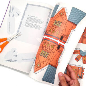 Papercraft Bastelbogen Friedenskirche Hamburg Altona