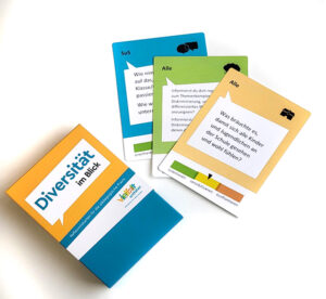 Diversität im Blick Kartenbox Gestaltung
