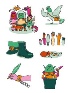 Illustrationen Demokratie