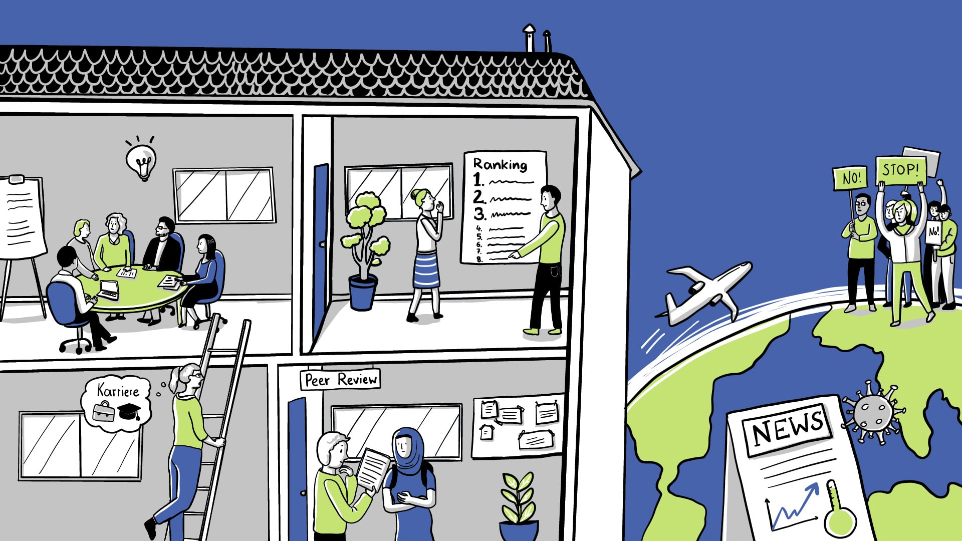 Illustration Aktuelle Forschungsfelder