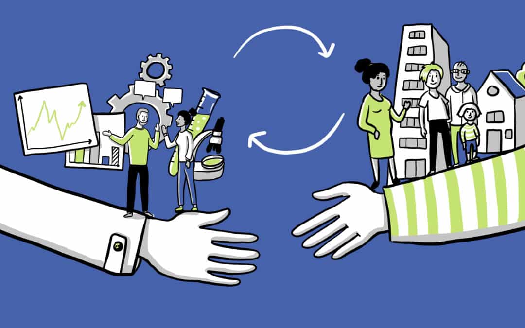 Illustrationen zum Thema Wissenschaftsreflexion